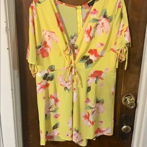 Floral romper